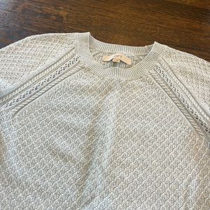 LOFT Crewneck Sweater light baby blue